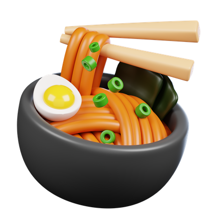 Noodle Bowl  3D Icon