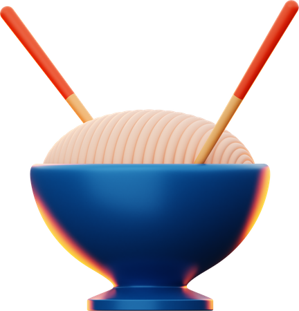 Noodle Bowl  3D Icon