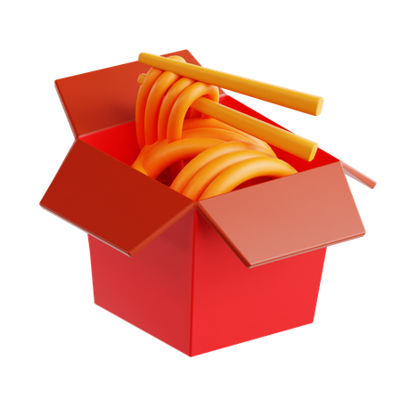 Noodles  3D Icon