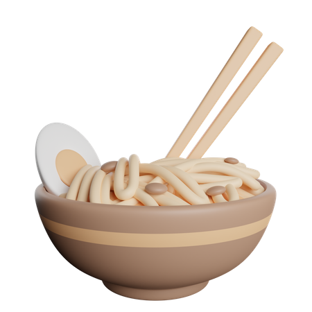 Noodles  3D Icon