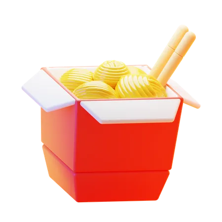 NOODLES  3D Icon