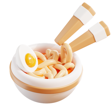 Noodles  3D Icon