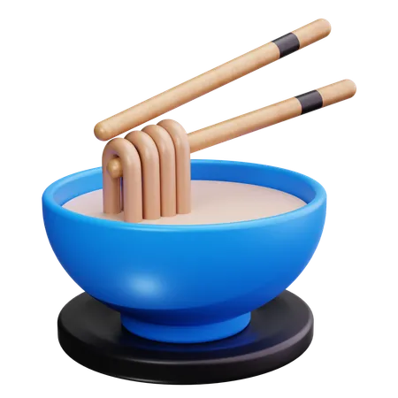 麺類  3D Icon