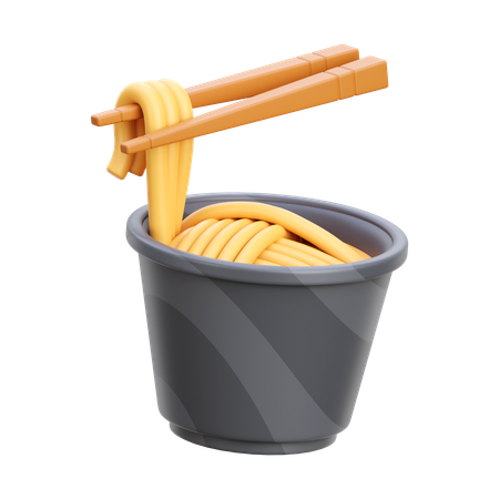 Noodles Bowl  3D Icon