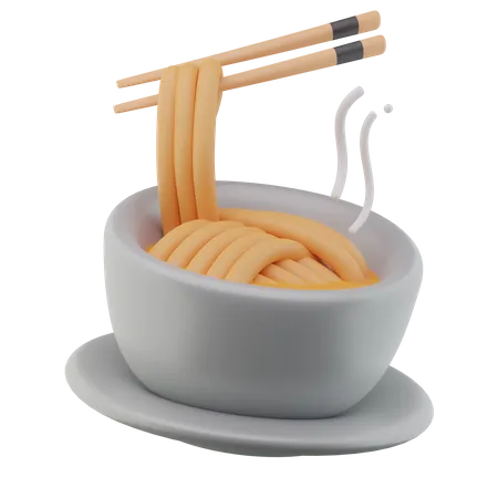 Noodles Bowl  3D Icon