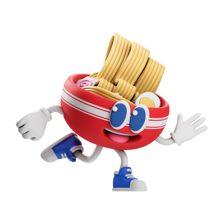 Noodles Bowl  3D Icon
