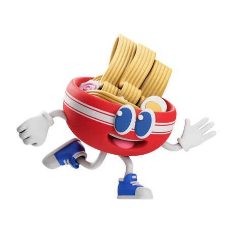 Noodles Bowl  3D Icon