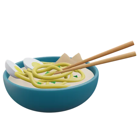 Noodles Bowl  3D Icon