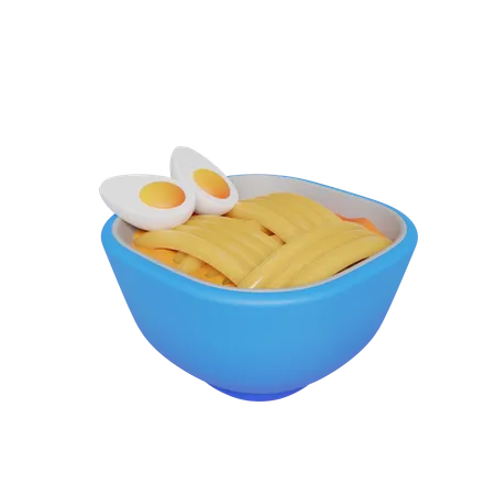 Noodles Bowl  3D Icon