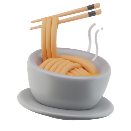 Noodles Bowl  3D Icon