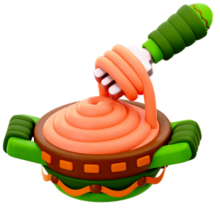 Noodles Bowl  3D Icon