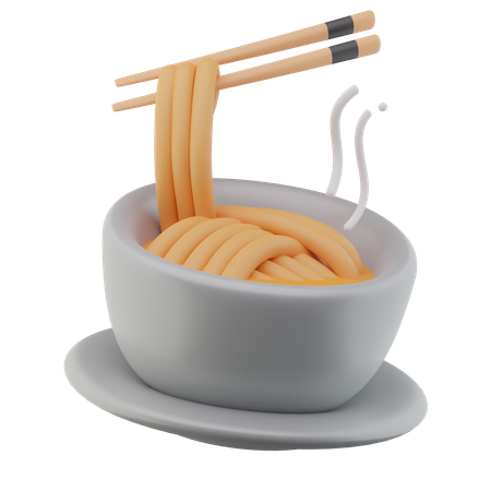 Noodles Bowl  3D Icon