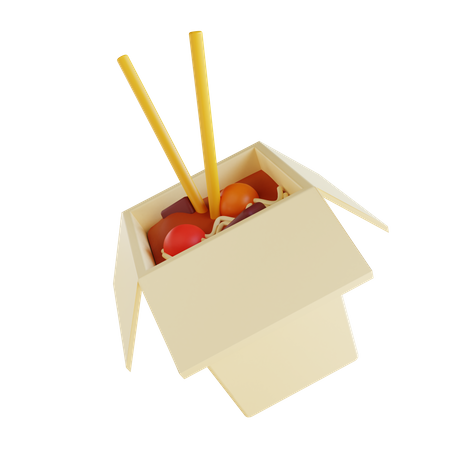 Noodles Cup  3D Icon