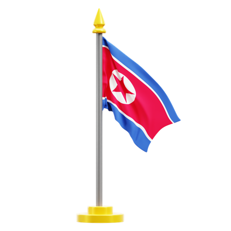 Nord Korea  3D Icon