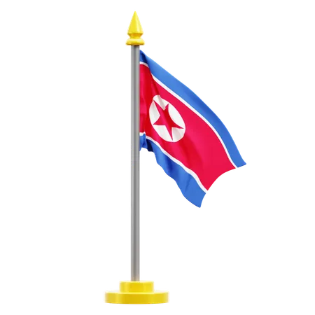 Nord Korea  3D Icon