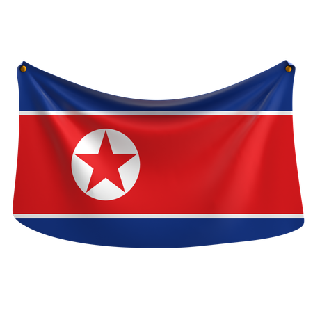 Nord Korea  3D Icon