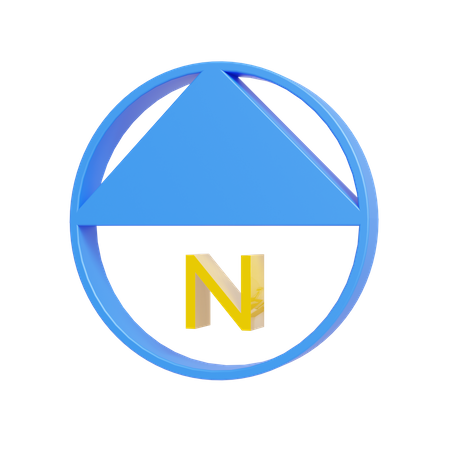 Nordpfeil  3D Icon