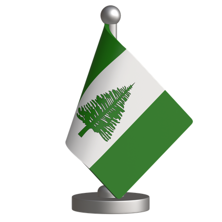 Norfolk Island  3D Icon
