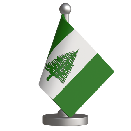 Norfolk Island  3D Icon