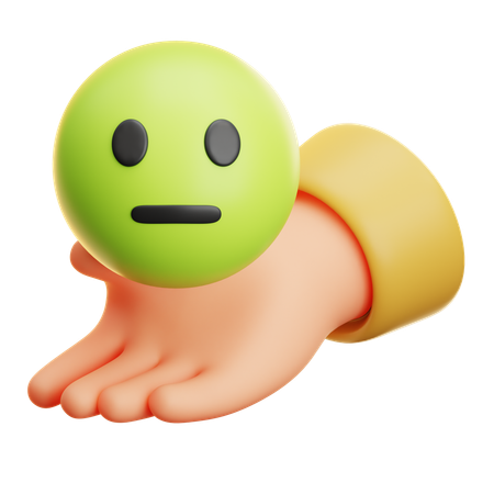Normal Expression  3D Icon