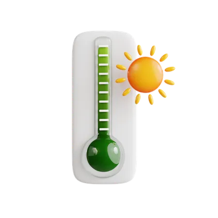 Normal Thermometer  3D Icon