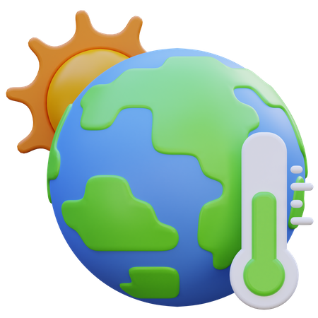 Normale Temperatur  3D Icon