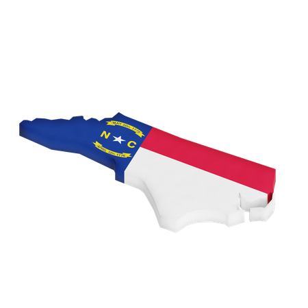 North carolina  3D Icon