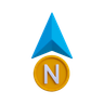 3d north emoji