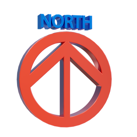 North Direction Compass 3D Icon Download In PNG, OBJ Or, 60% OFF
