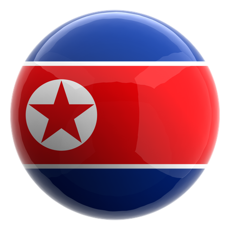 北朝鮮  3D Icon