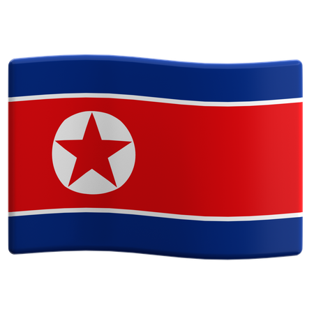 北朝鮮  3D Icon