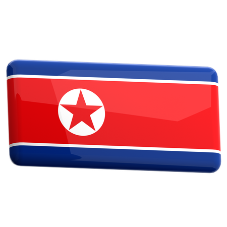 North korea  3D Icon