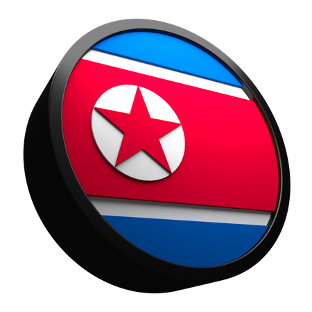 North Korea Flag  3D Flag