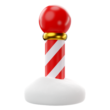 North Pole  3D Icon