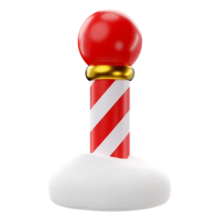 North Pole  3D Icon