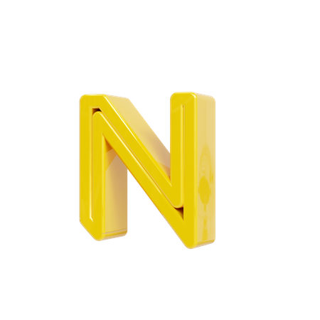 North Symbol  3D Icon