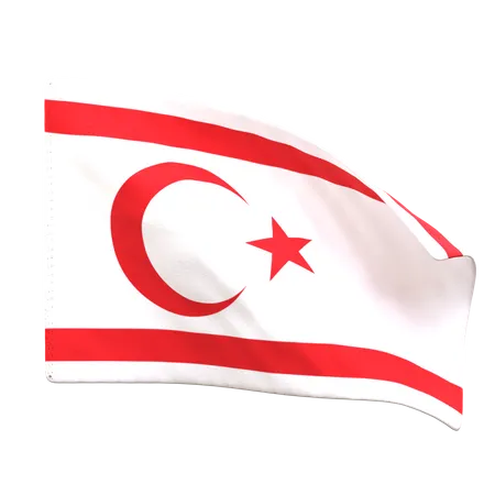 Northern Cyprus  3D Icon