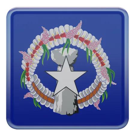 Northern Mariana Islands Flag  3D Flag