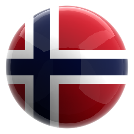 Noruega  3D Icon