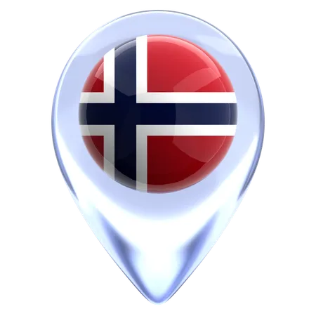 Noruega  3D Icon