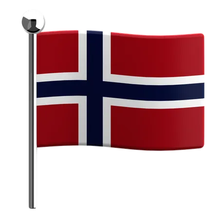 Noruega  3D Icon