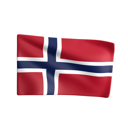 Noruega  3D Icon