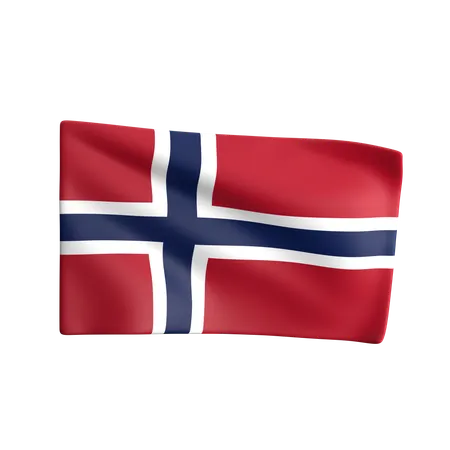 Noruega  3D Icon