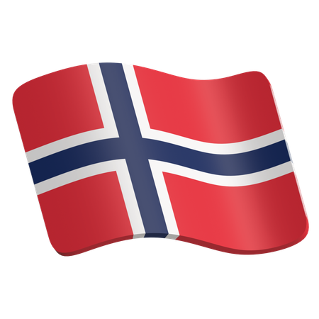 Noruega  3D Icon