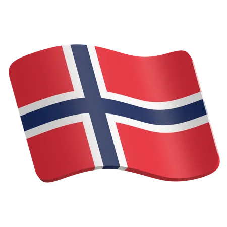 Noruega  3D Icon