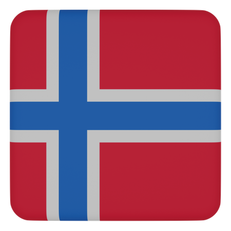 Noruega  3D Icon