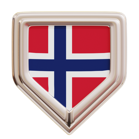Noruega  3D Icon