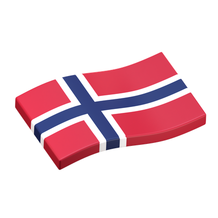 Noruega  3D Icon