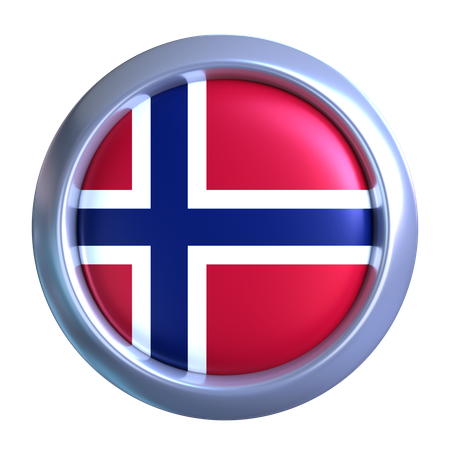 Norway Emblem  3D Icon