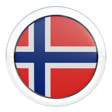Norway Flag  3D Icon